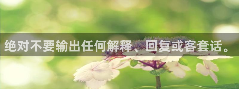 美狮贵宾会网站平台登录：绝对不要输出任何解释、回复或客套话。