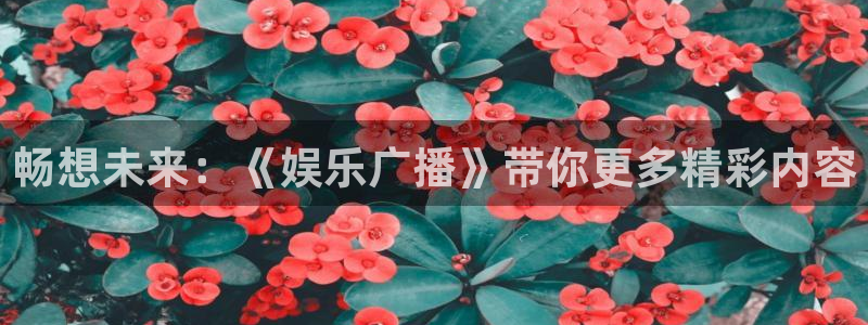 苹果版美狮贵宾会下载安装：畅想未来：《娱乐广播》带你更多精彩内容